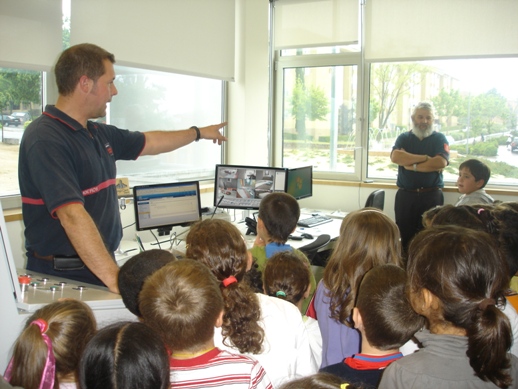vISITA A LOS BOMBEROS EDUCACIÓN INFANTIL