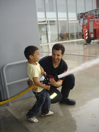 vISITA A LOS BOMBEROS EDUCACIÓN INFANTIL