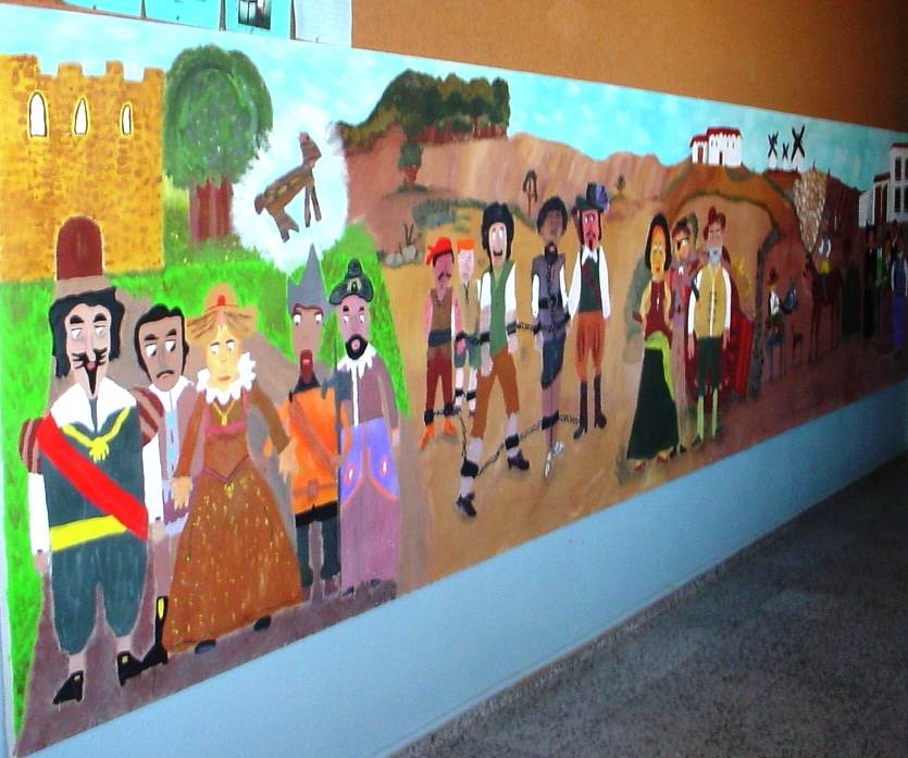 mural quijote
